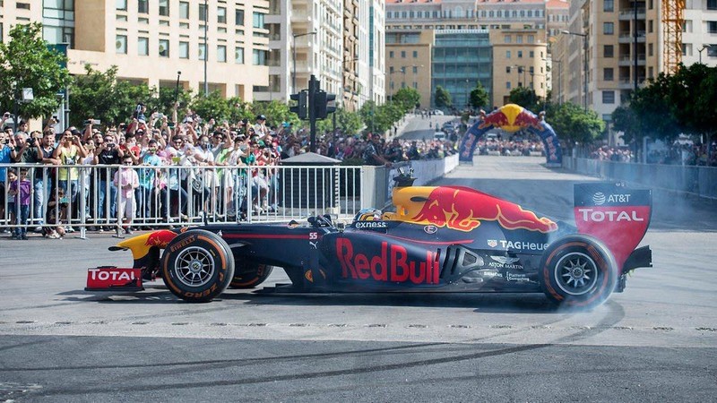 Red Bull F1 Showrun Beirut